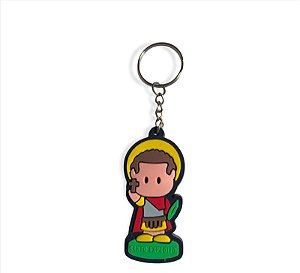 10 Santo Expedito Rubber Keychains