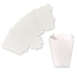 100 Protetores de Vela Brancos 7cm Batizado Eucaristia Crisma